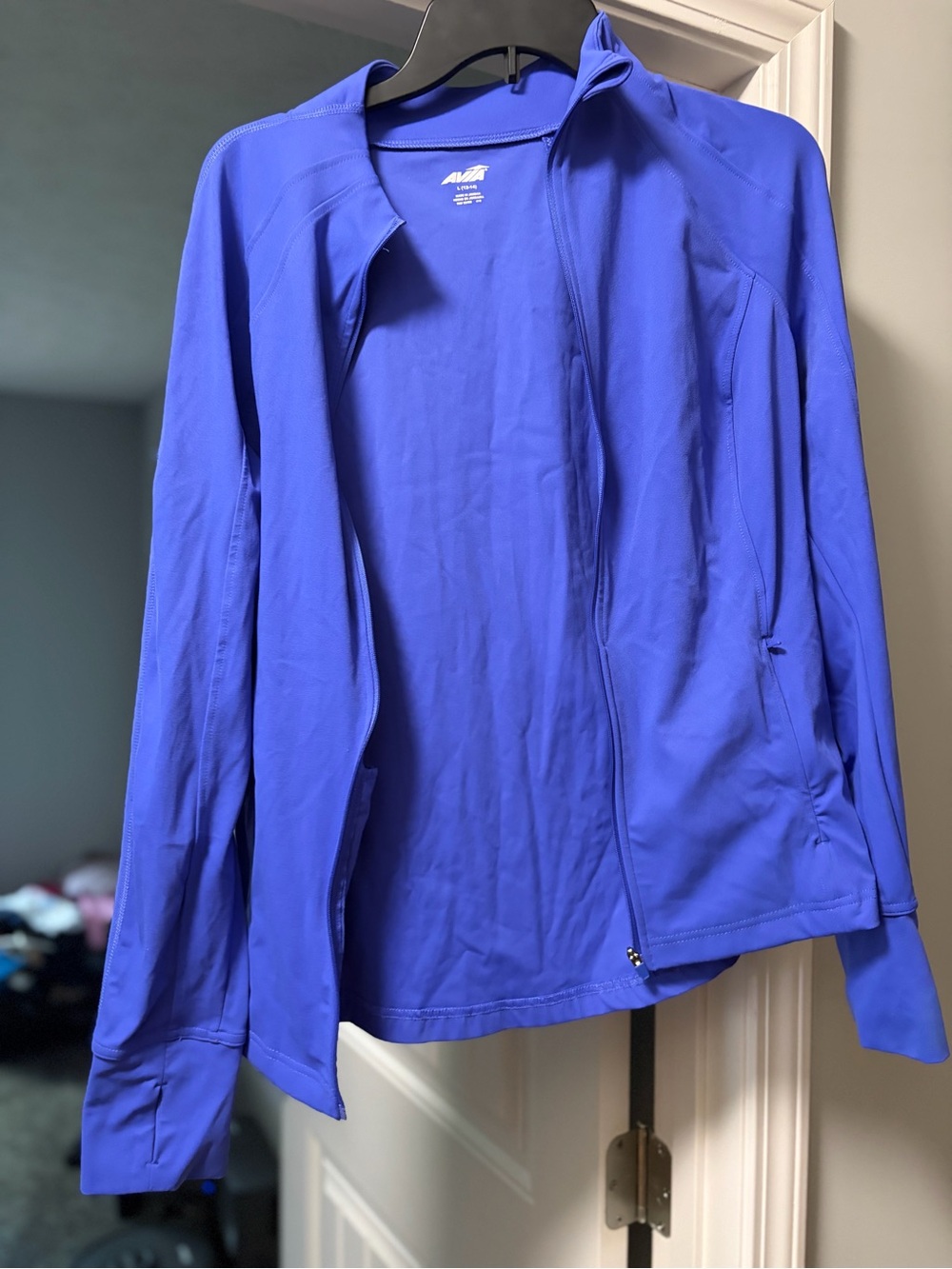 Avia Women’s Full-Zip Performance Jacket in Royal Blue